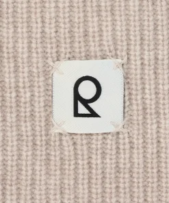 Rodier Bandeau en laine beige chiné