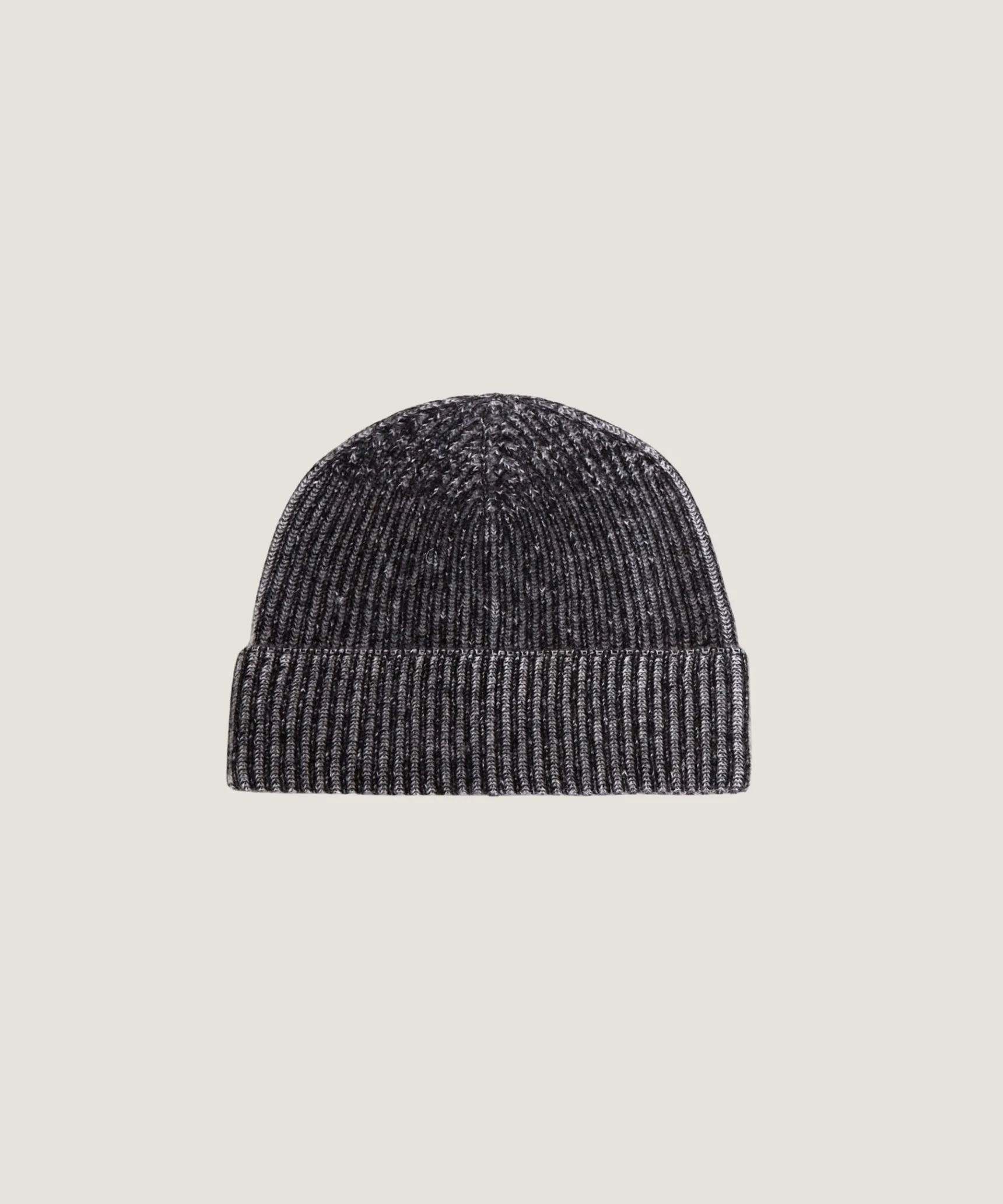 Best Rodier Bonnet bicolore en cachemire noir