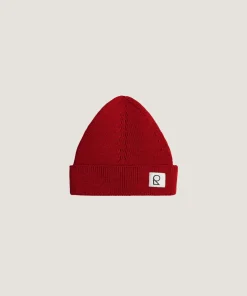 Outlet Rodier Bonnet en laine mérinos unisexe OEKO-TEX® rouge vermillon
