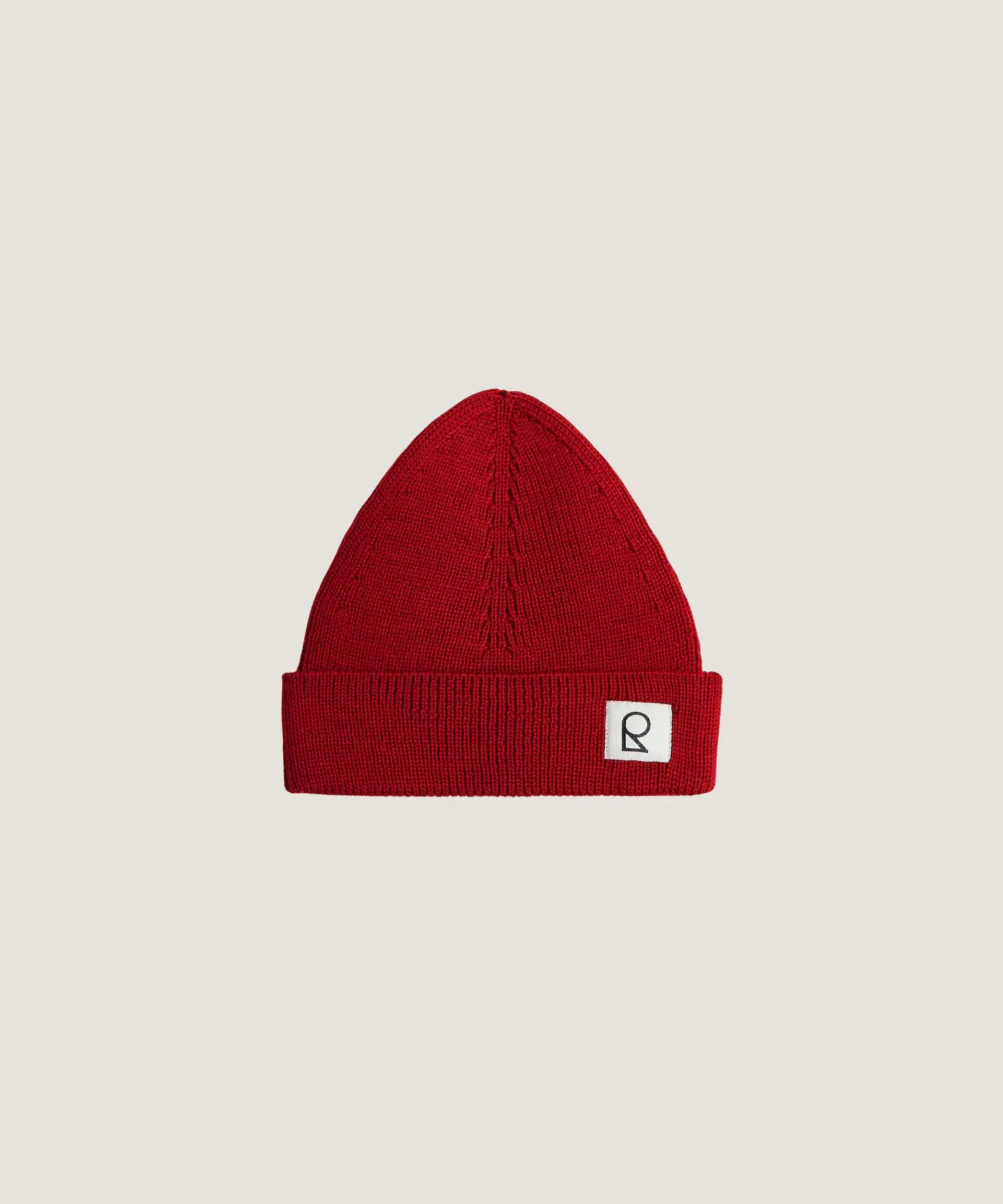 Outlet Rodier Bonnet en laine mérinos unisexe OEKO-TEX® rouge vermillon