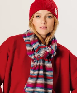 Outlet Rodier Bonnet en laine mérinos unisexe OEKO-TEX® rouge vermillon