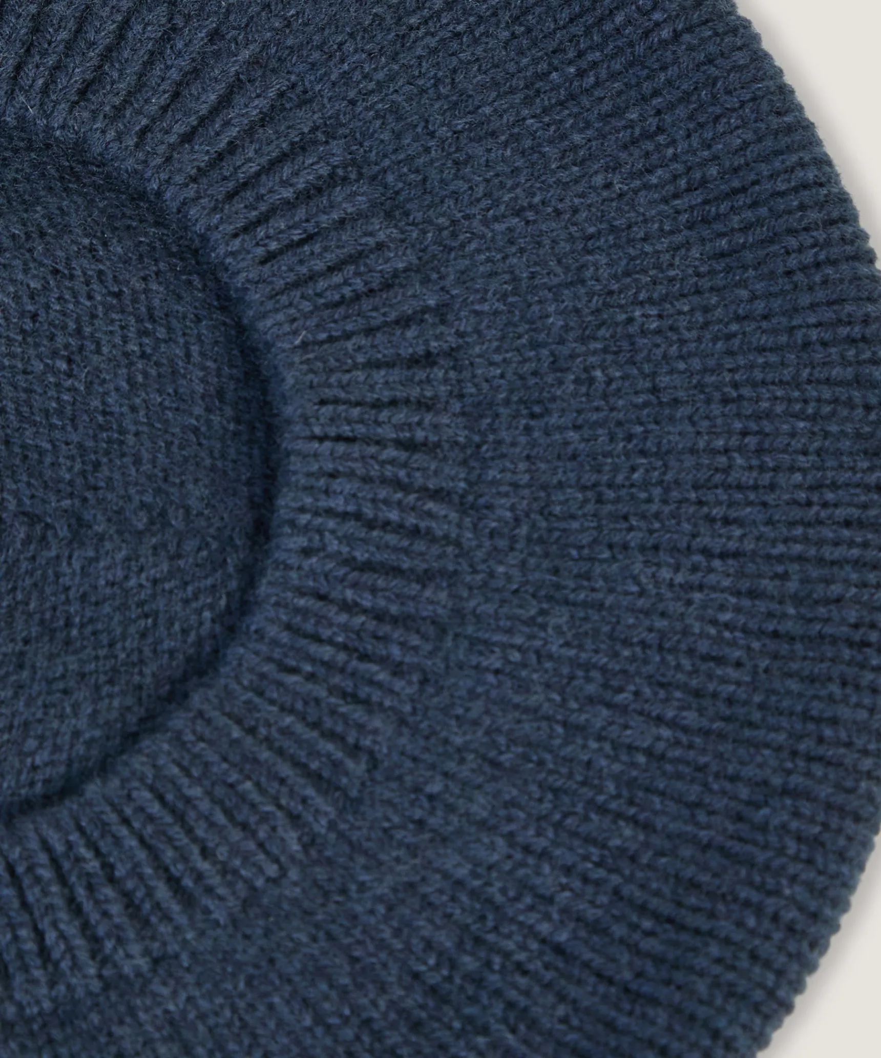 New Rodier Béret en laine bleu denim