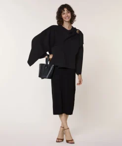 Discount Rodier Cape en maille noir