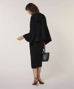 Discount Rodier Cape en maille noir