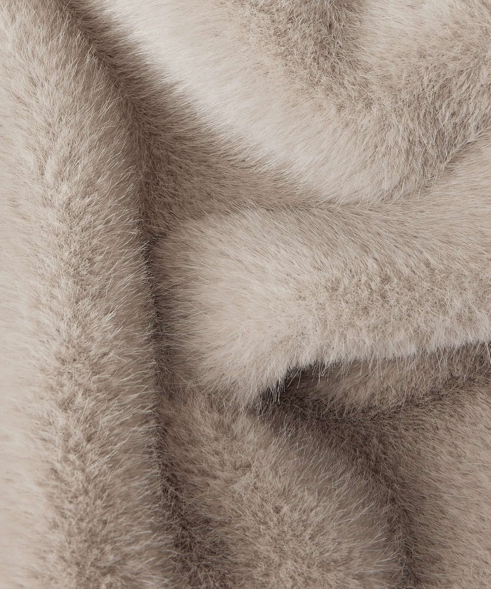 Best Rodier Cape fausse fourrure beige