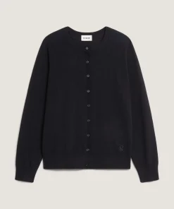 New Rodier Cardigan en laine mérinos noir