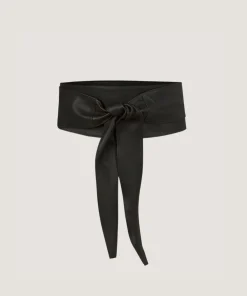 Best Rodier Ceinture large cuir noir