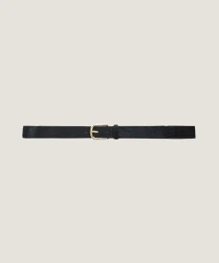 Discount Rodier Ceinture large en cuir noire