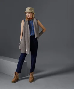 Online Rodier Écharpe en laine mérinos unisexe OEKO-TEX® marron taupe