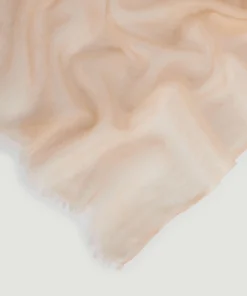 Clearance Rodier Écharpe fine en cachemire beige
