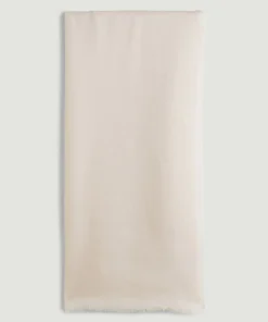 Clearance Rodier Écharpe fine en cachemire blanc écru