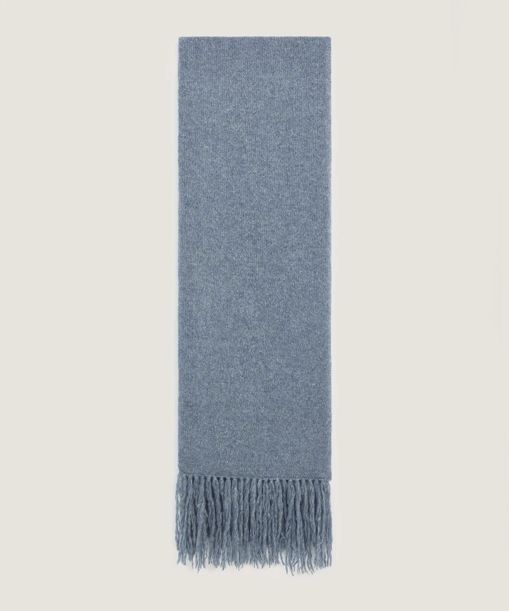 Sale Rodier Écharpe longue en grosse maille bleu