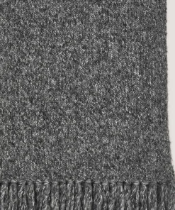Discount Rodier Écharpe longue en grosse maille gris chiné