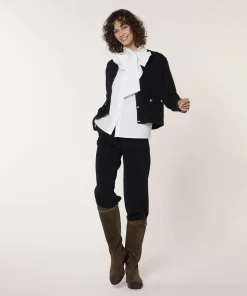 Clearance Rodier Chemise he col lavallière blanc