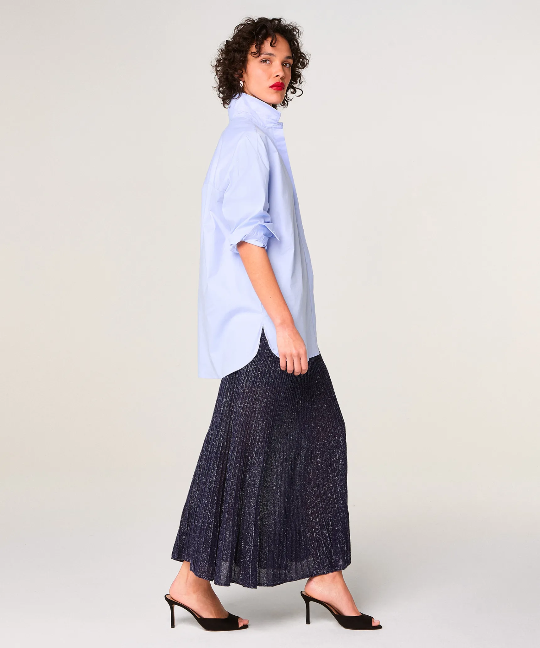 Sale Rodier Chemise oversize bleu ciel