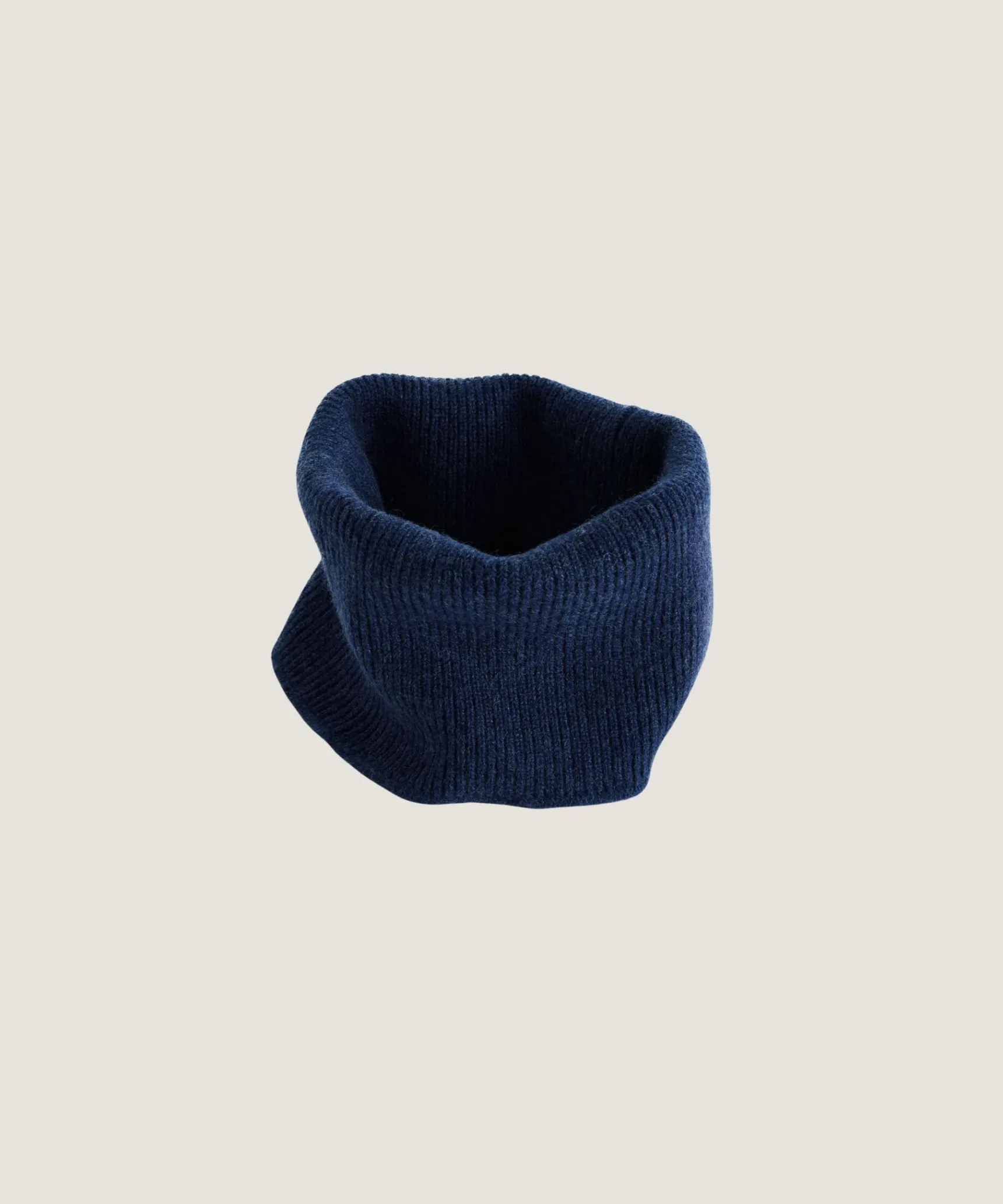 Clearance Rodier Col en cachemire bleu denim
