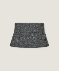 Best Rodier Col en grosse maille gris chiné