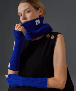 Clearance Rodier Col en laine mérinos OEKO-TEX® bleu outremer