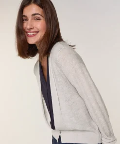New Rodier Gilet 2 en 1 en laine mérinos blanc