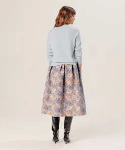 Online Rodier Gilet en cachemire bleu ciel