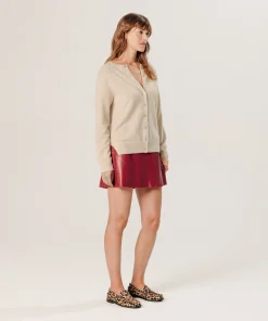 Rodier Gilet en cachemire beige