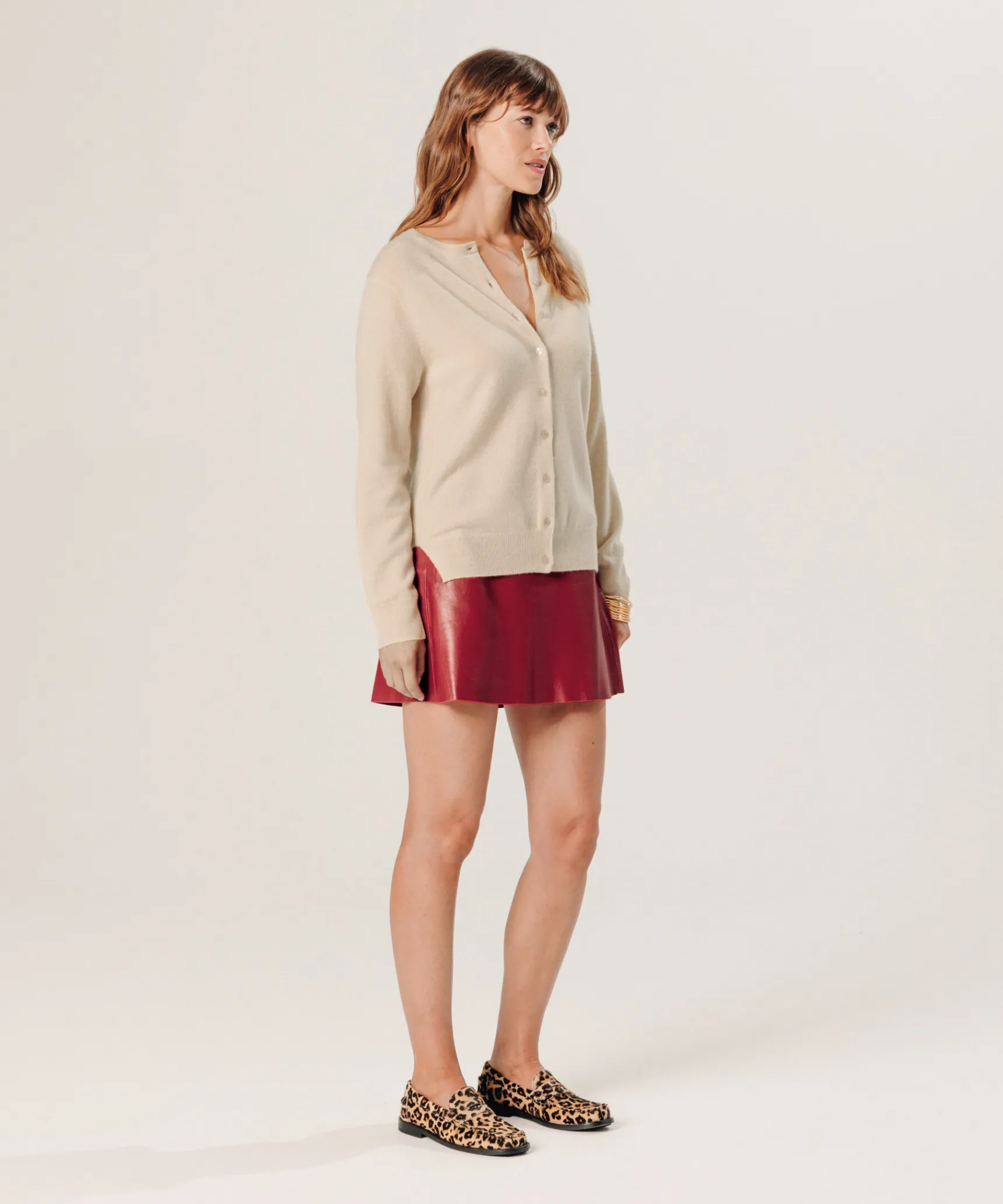 Rodier Gilet en cachemire beige