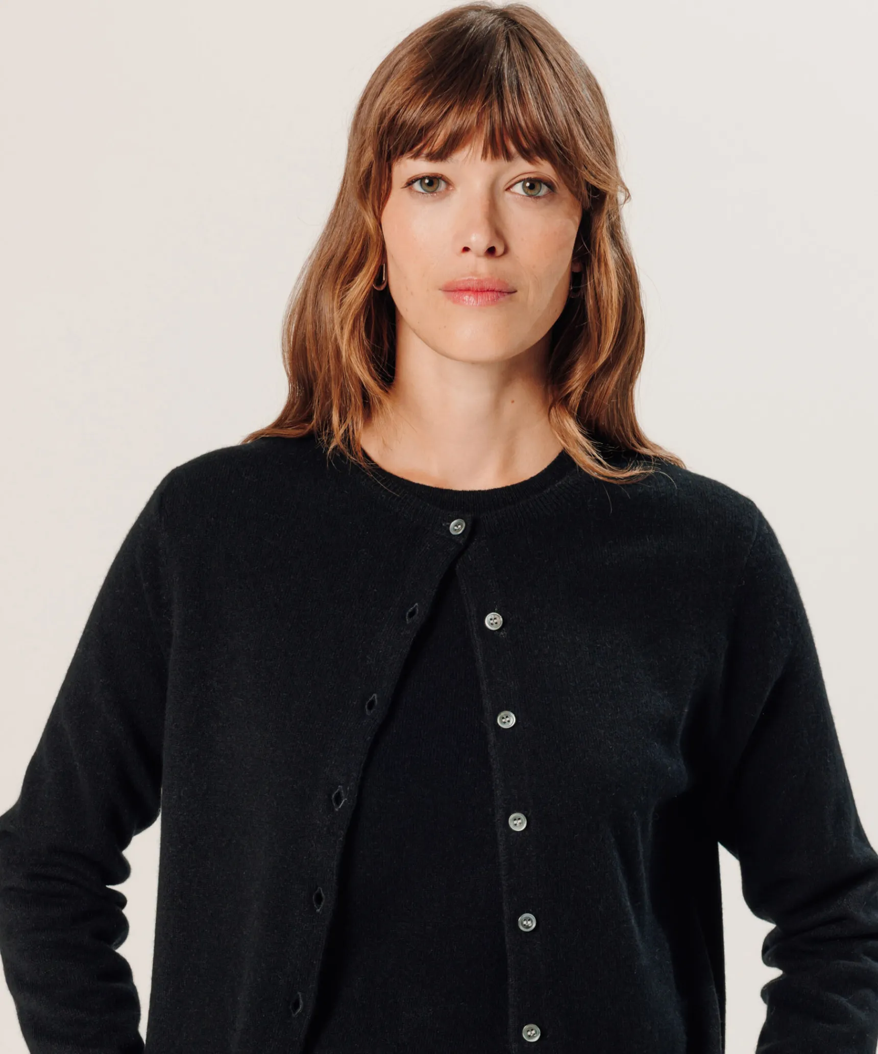Best Rodier Gilet en cachemire noir