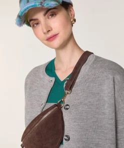 Rodier Gilet en laine milano gris foncé