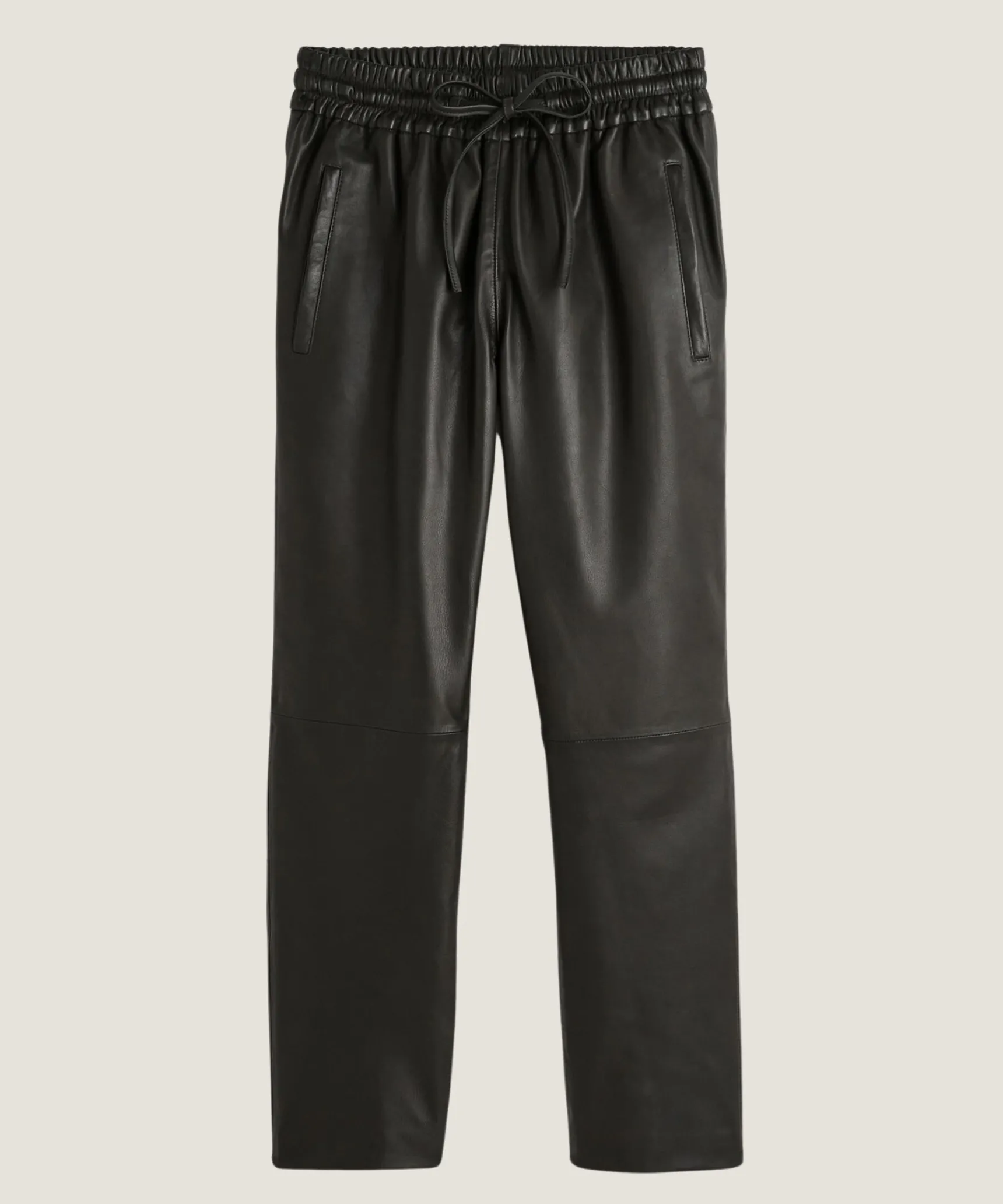 Online Rodier Jogging en cuir vert kaki