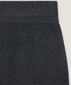 Online Rodier Jupe courte en maille gris foncé