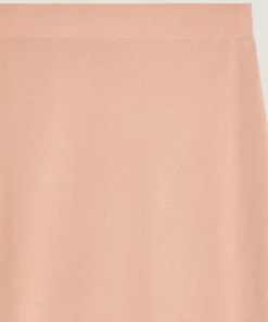 Clearance Rodier Jupe longue brodée rose poudré