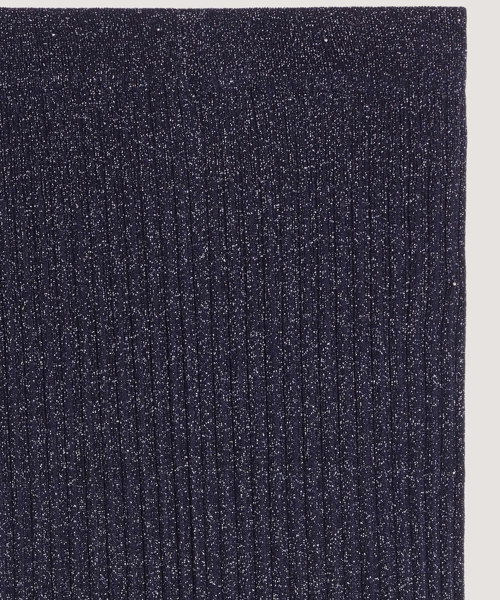 Clearance Rodier Jupe longue en maille lurex bleu marine