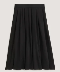 New Rodier Jupe longue évasée noir