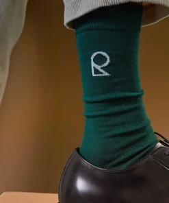 Outlet Rodier La chaussette unisexe vert foncé