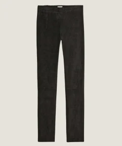 Discount Rodier Legging en peau d'agneau stretch noir