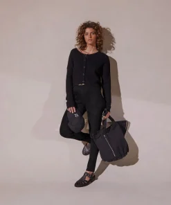 Discount Rodier Legging en peau d'agneau stretch noir