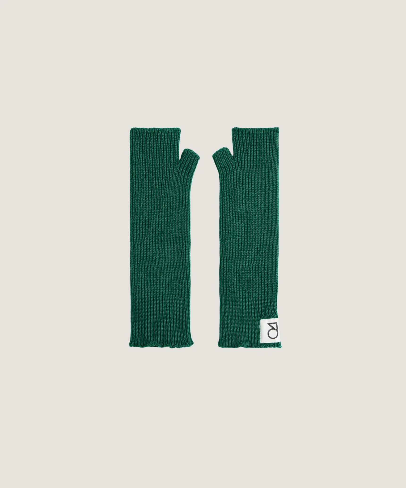 New Rodier Mitaines en laine mérinos OEKO-TEX® vert bouteille