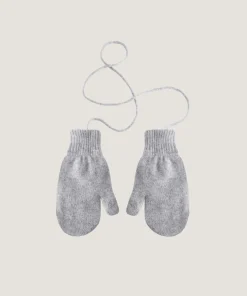 New Rodier Moufles en cachemire gris clair