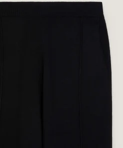 Clearance Rodier Pantalon cigarette en maille milano noir