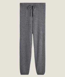 Online Rodier Pantalon droit en cachemire gris moyen