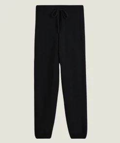 Sale Rodier Pantalon droit en cachemire noir
