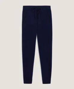 Sale Rodier Pantalon jogging en cachemire bleu marine