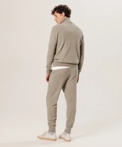 Discount Rodier Pantalon jogging en cachemire beige