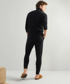 Online Rodier Pantalon jogging homme en cachemire 2 fils noir