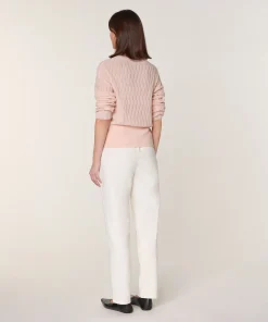 Discount Rodier Pantalon jogging milano blanc ivoire