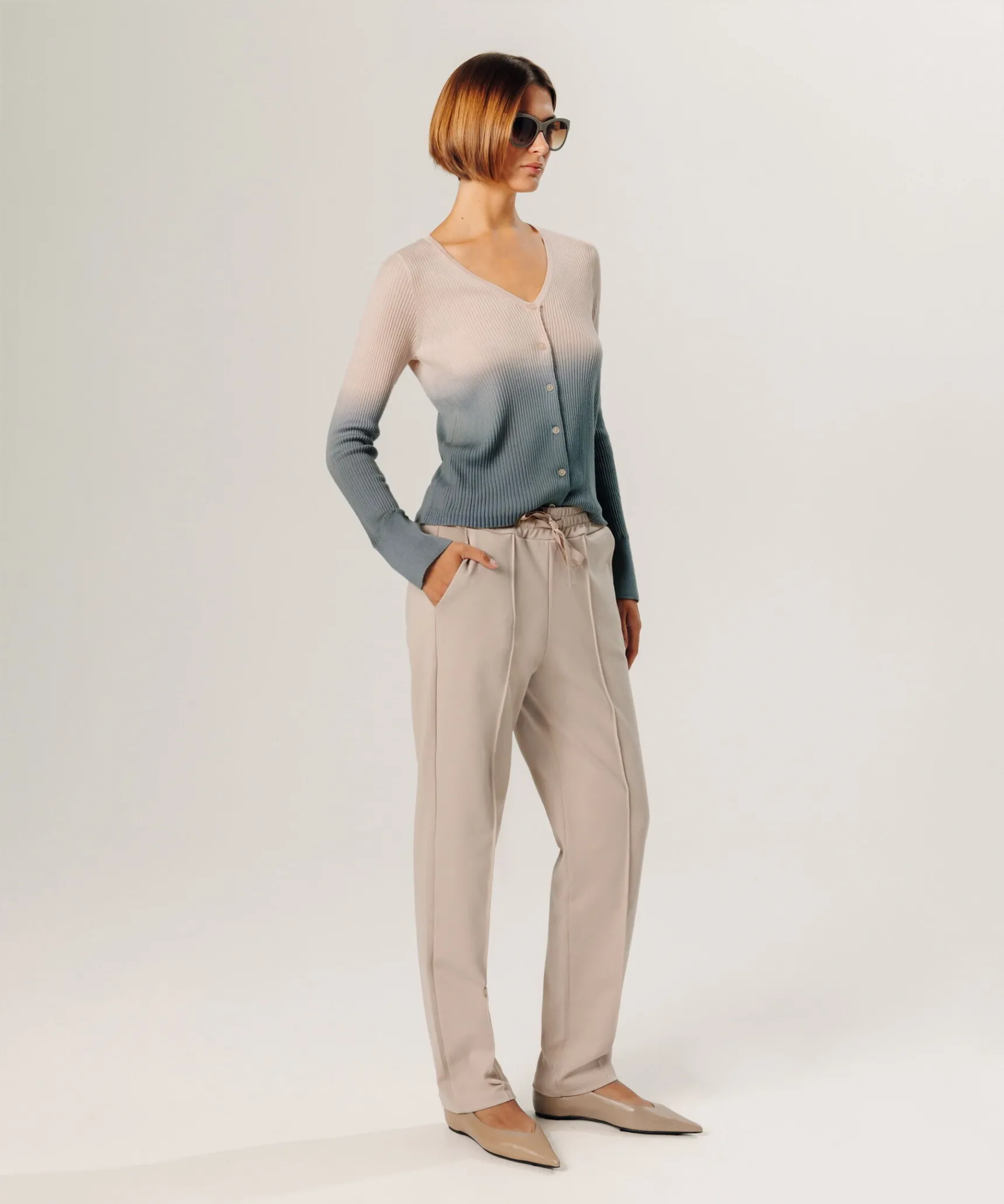 Best Rodier Pantalon jogging milano beige