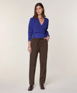Rodier Pantalon jogging milano marron