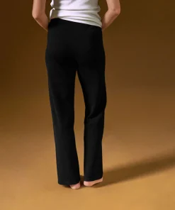 Best Rodier Pantalon large en cachemire noir