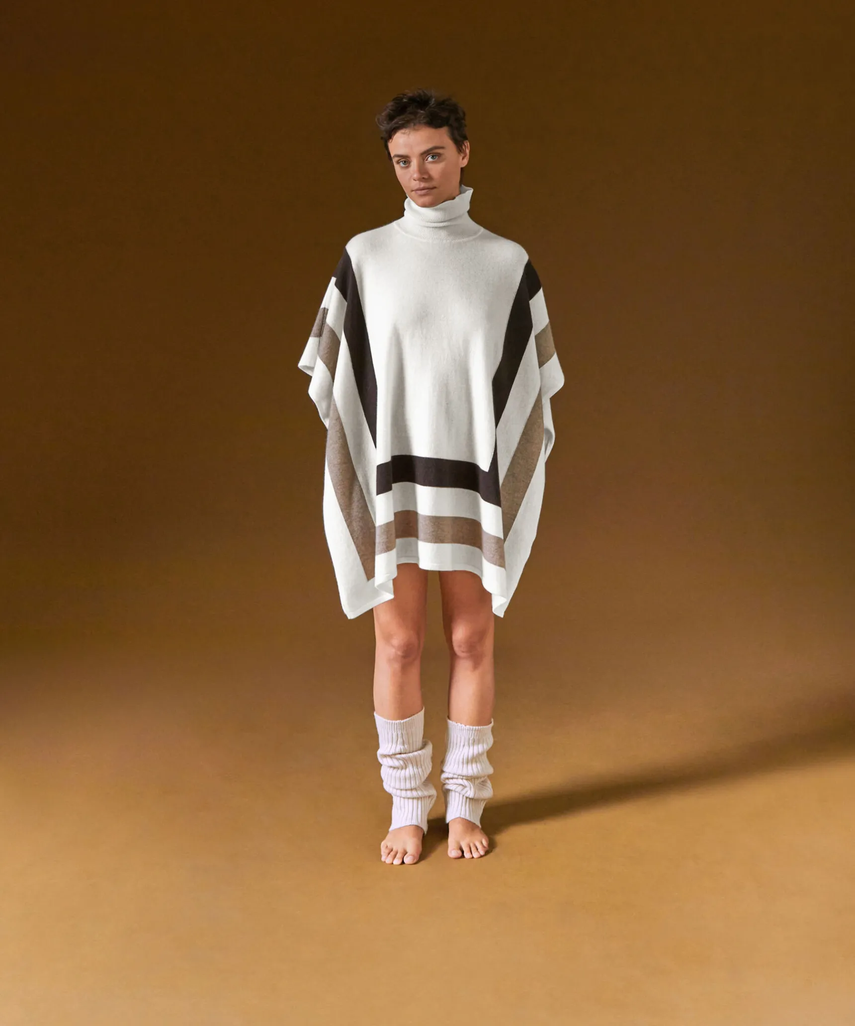 Best Rodier Poncho en cachemire