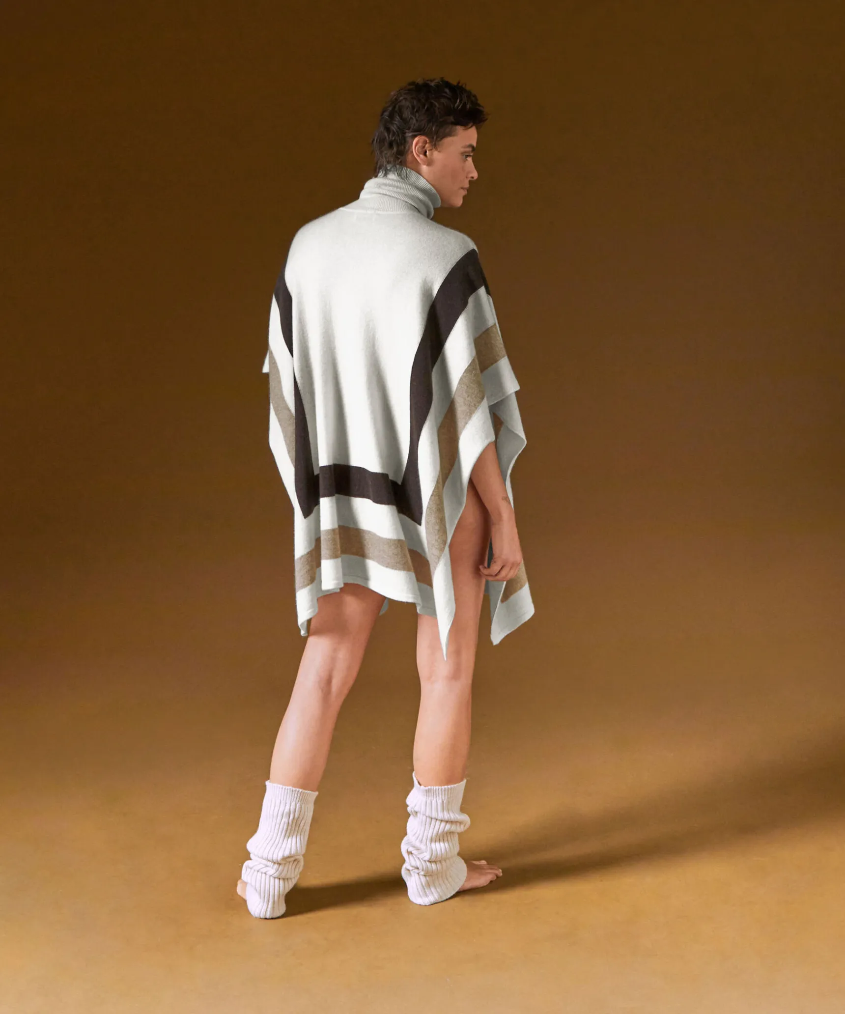 Best Rodier Poncho en cachemire